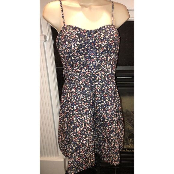 Papaya Womens Mini Sundress Cotton Floral - Picture 2 of 7